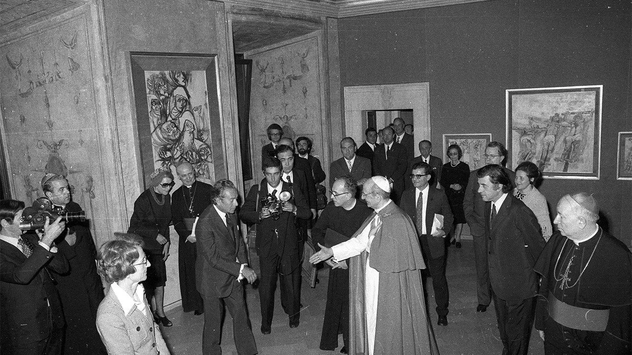 Vatican Museums Pope Visit 1950