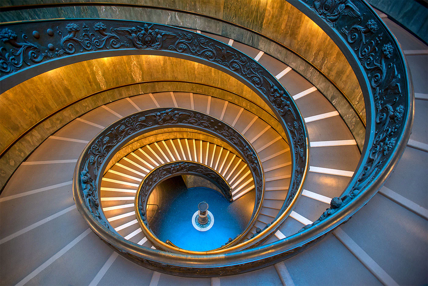 Vatican Museums spiral stairs